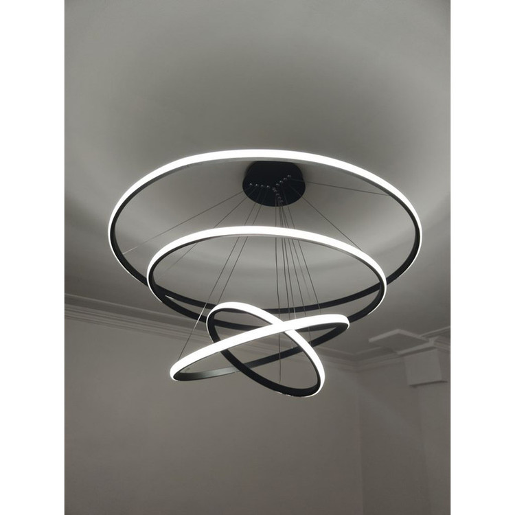 لوستر مافریز مدل مدرن چهار حلقه کد PB470