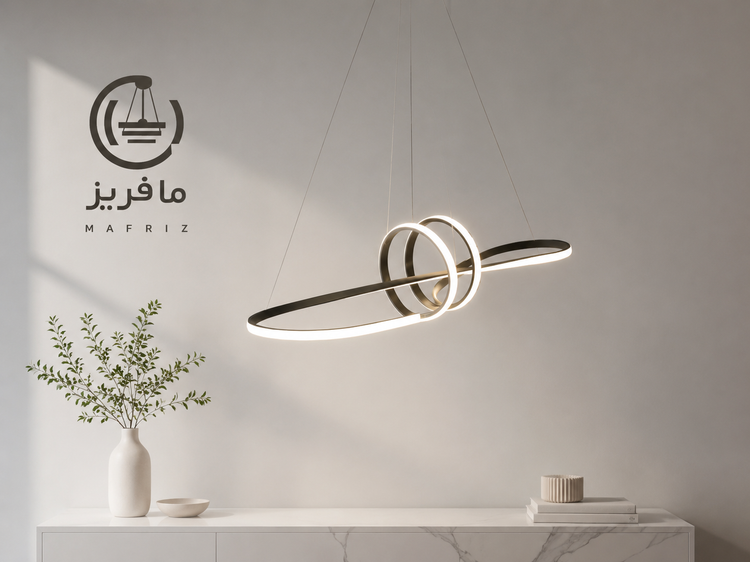 لوستر پروانه مدرن مافریز مدل CO120 ریموتدار